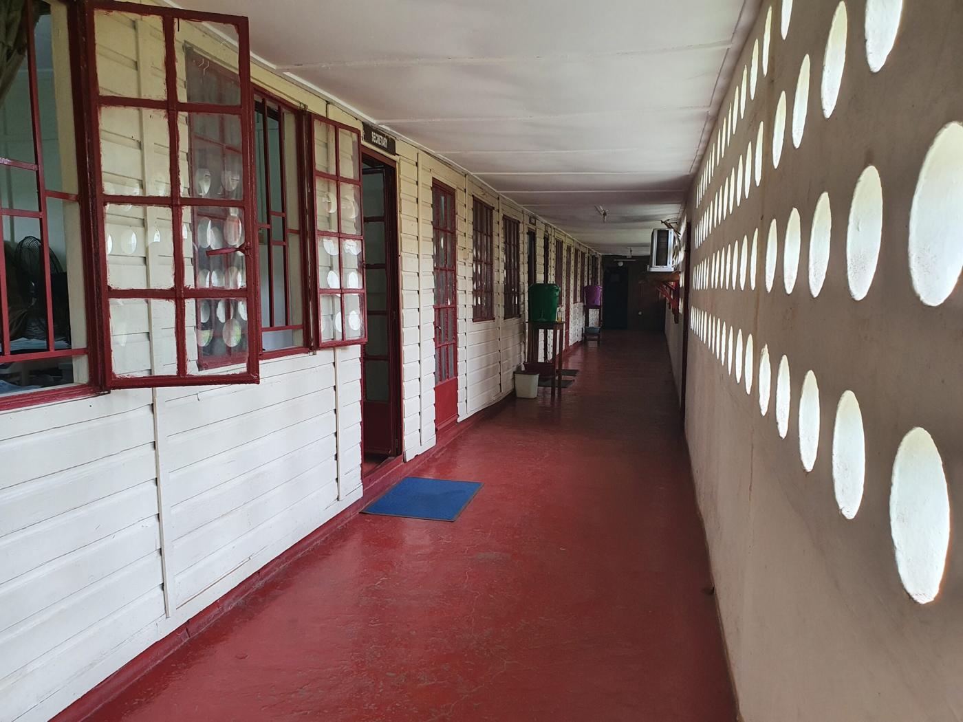 Walkway at the Council Secretariat
